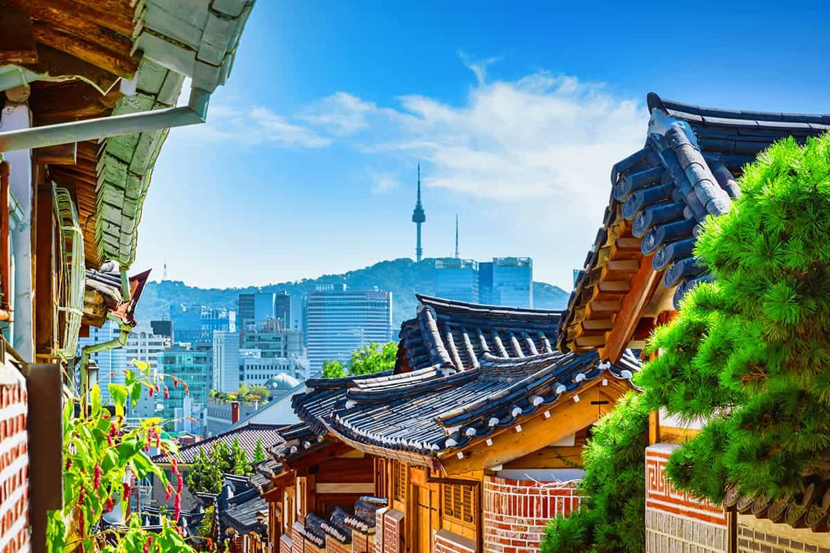 북촌 한옥마을 풍경 