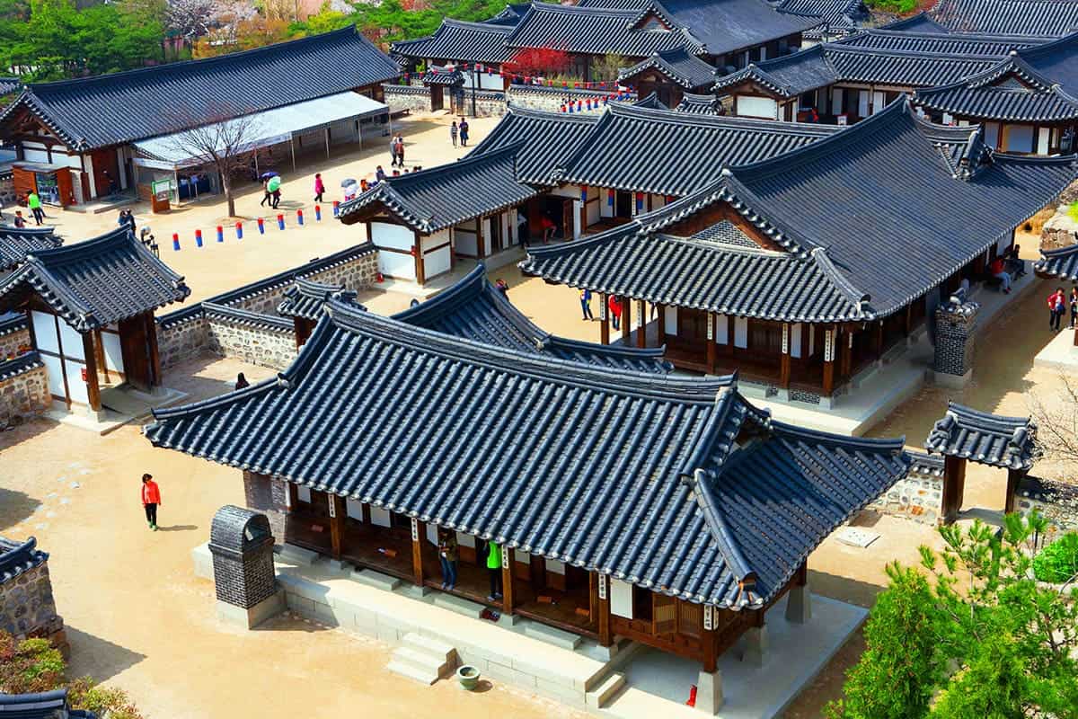 남산골 한옥마을 전경 