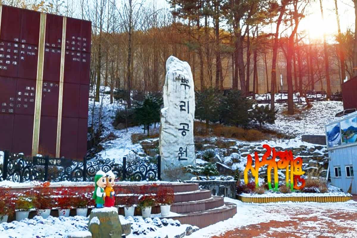 뿌리공원 겨울 풍경 뿌리공원 겨울 풍경