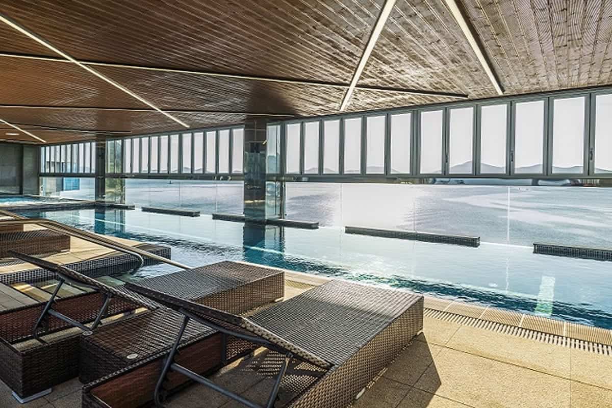 히든베이호텔의 사계절 온수 인피니티풀 히든베이호텔의 사계절 온수 인피니티풀