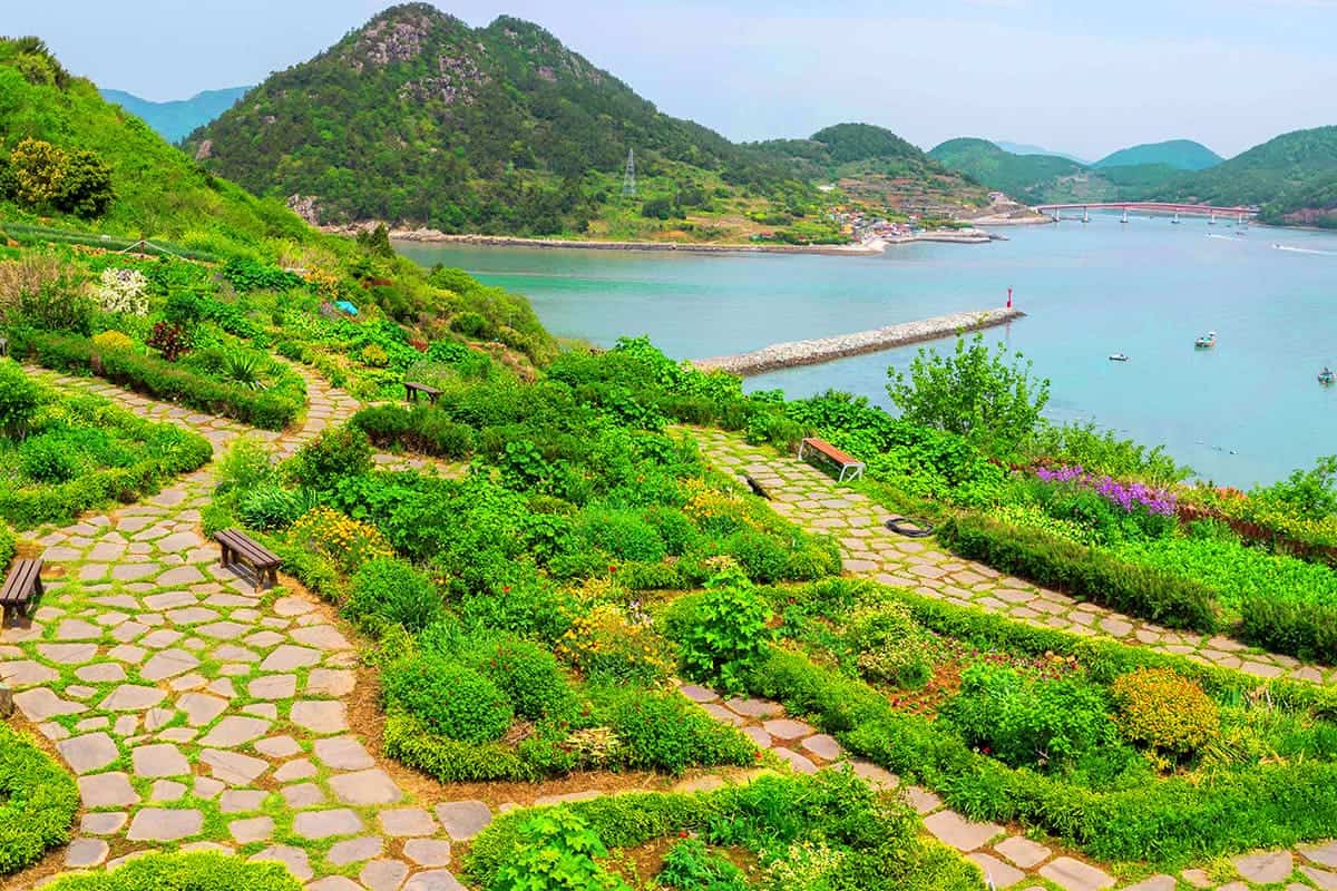 쑥섬 정원 풍경 쑥섬 정원 풍경