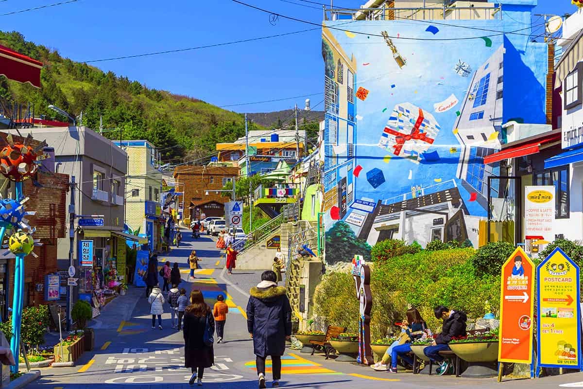 감천문화마을 거리 풍경 감천문화마을 거리 풍경