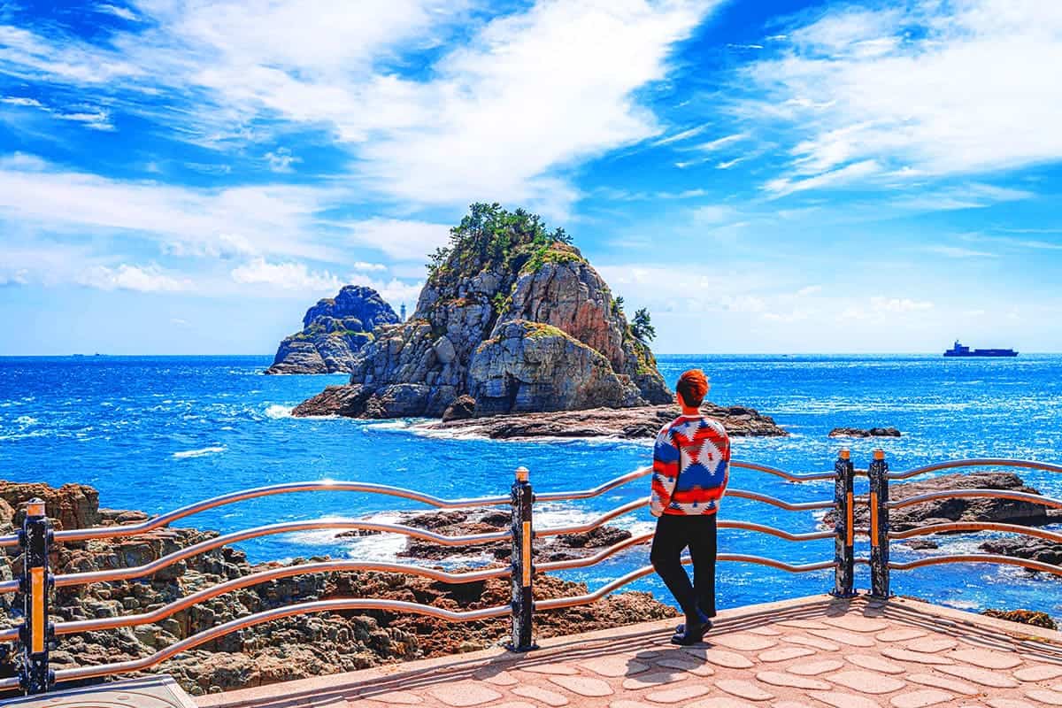오륙도 겨울 바다 오륙도 겨울 바다