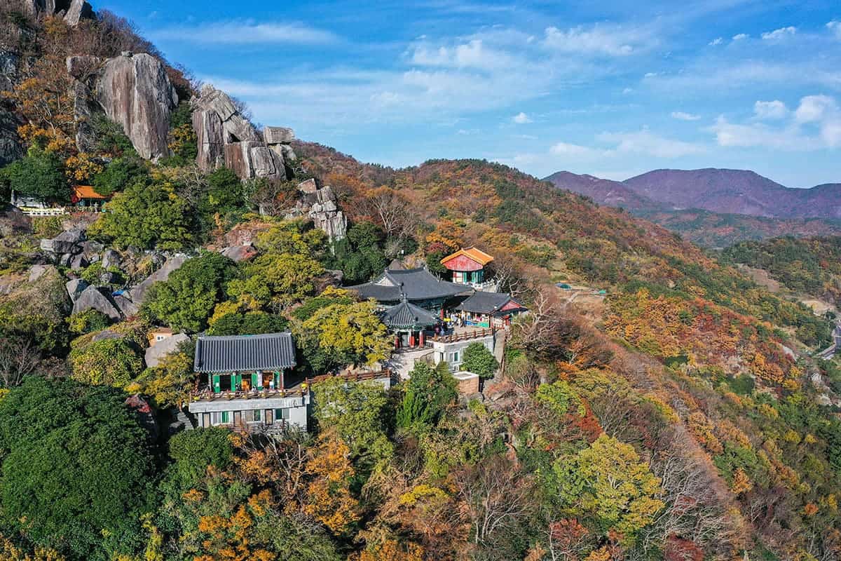 향일암 전경 향일암 전경