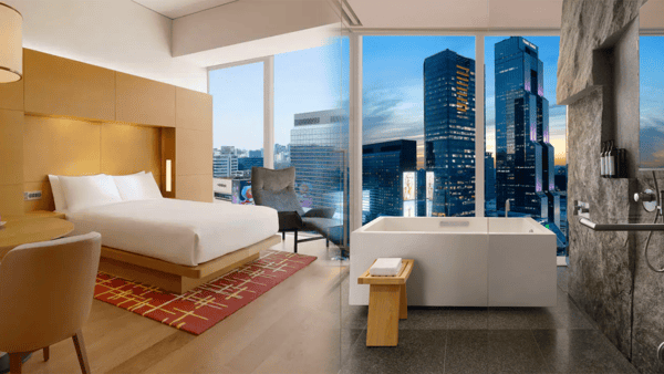 파크 하얏트 서울 객실, 욕실 / 사진=hyatt 파크 하얏트 서울 객실, 욕실 / 사진=hyatt