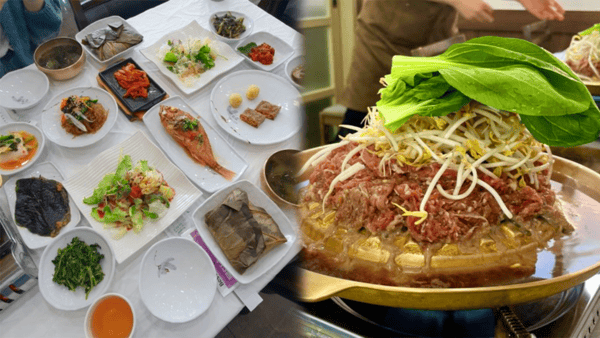 한정식, 불고기 / 사진=온라인커뮤니티 한정식, 불고기 / 사진=온라인커뮤니티