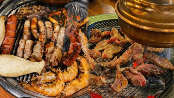 꽃담소 리필정실, 소갈비살 / 사진=온라인커뮤니티
