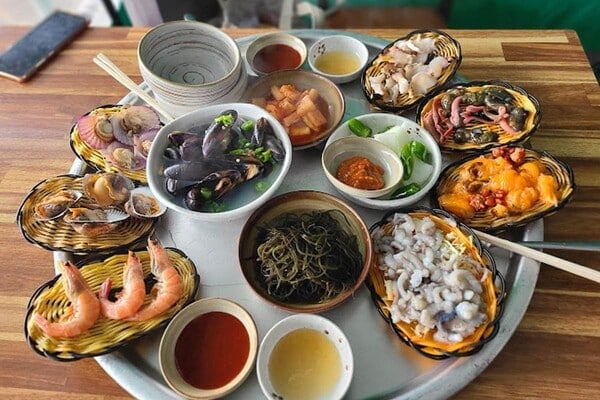 해녀촌 해산물 모둠세트 /사진=온라인커뮤니티
