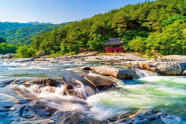 함양 농월정 계곡 전경 / 사진=게티이미지뱅크 함양 농월정 계곡 전경 / 사진=게티이미지뱅크
