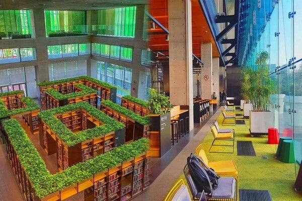 네이버 그린팩토리 내부 / 사진=인스타그램