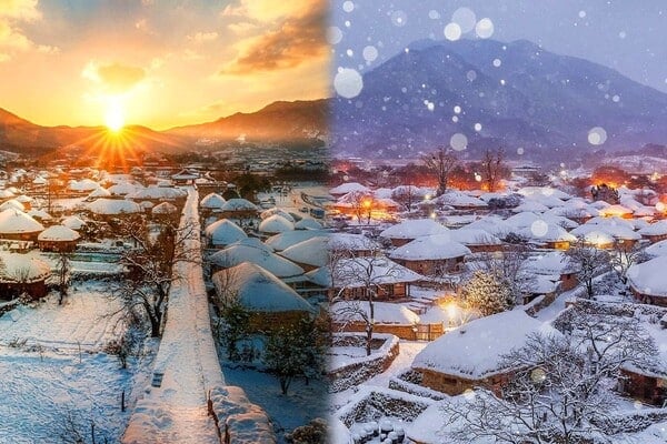 낙안읍성 설경 / 사진=인스타그램 낙안읍성 설경 / 사진=인스타그램