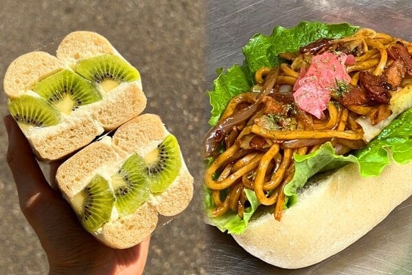 브릭베이글 키위베이글, 야키소바 베이글 / 사진=인스타그램 브릭베이글 키위베이글, 야키소바 베이글 / 사진=인스타그램