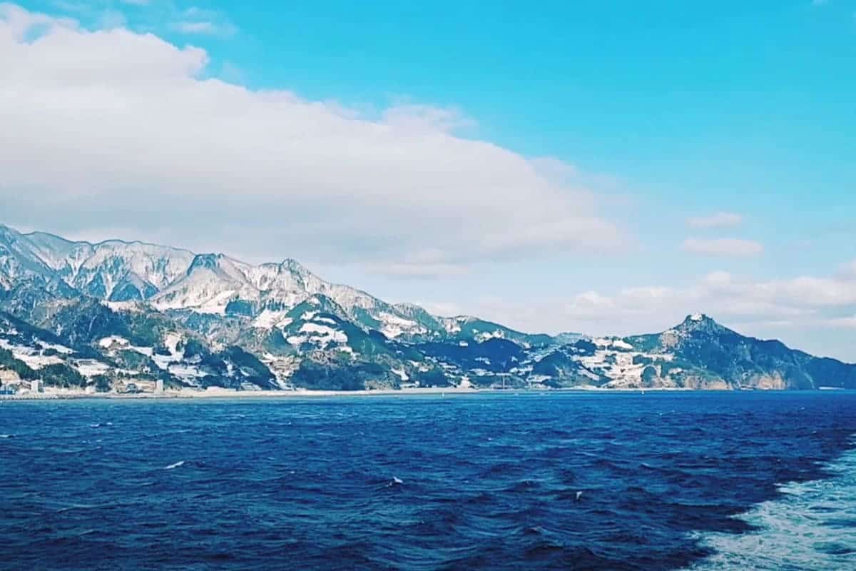 울릉도 겨울 설경 울릉도 겨울 설경