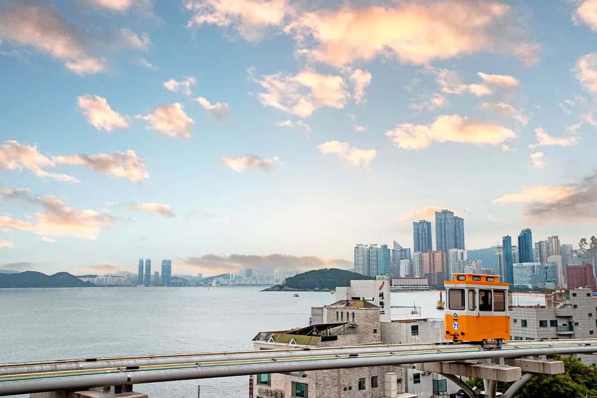 부산 해운대 블루라인파크 전경 부산 해운대 블루라인파크 전경