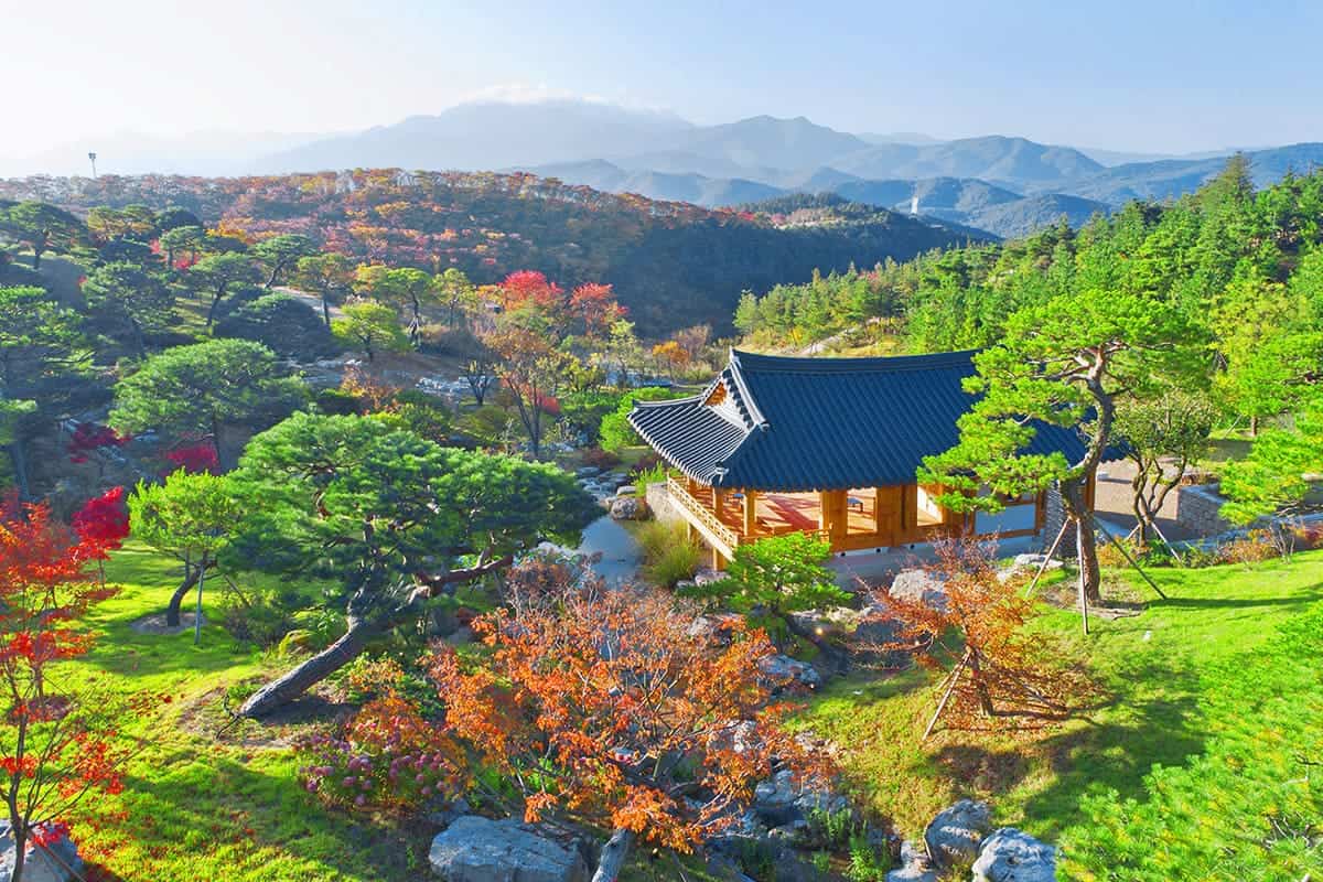 사유원 한국 정원