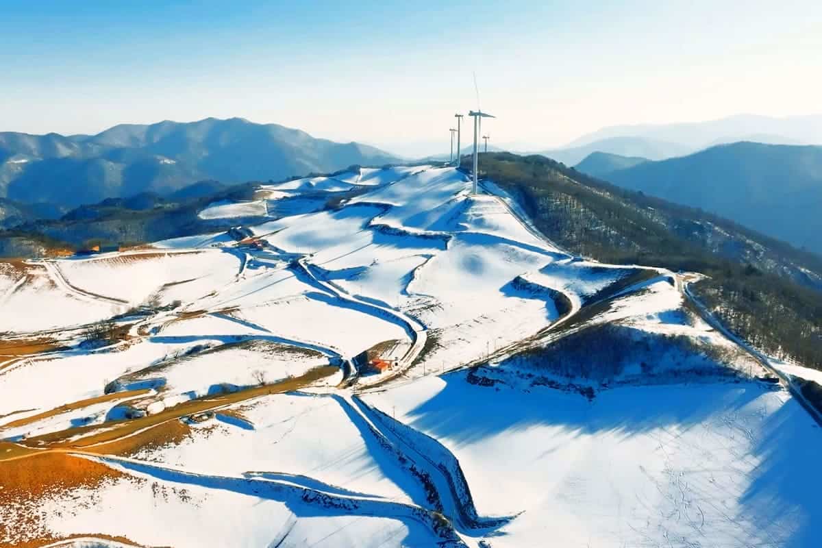 안반데기 장엄한 설경 안반데기 장엄한 설경