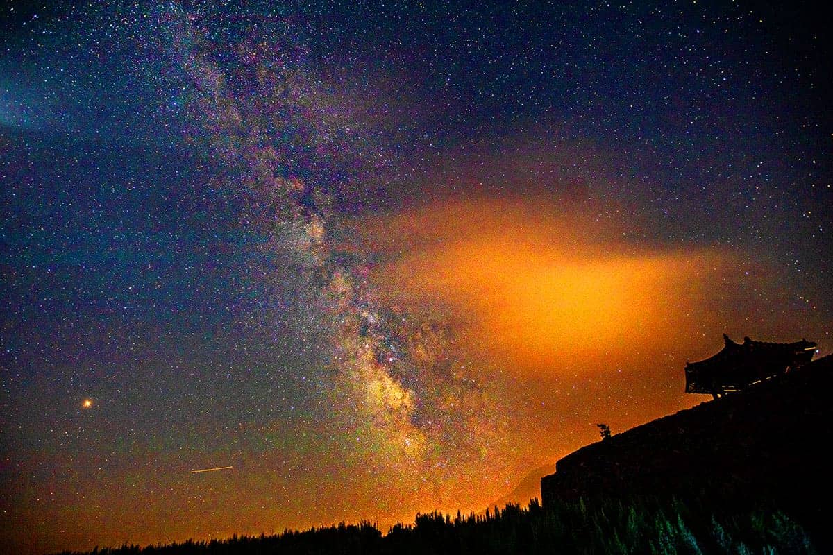 안반데기 은하수 야경 안반데기 은하수 야경