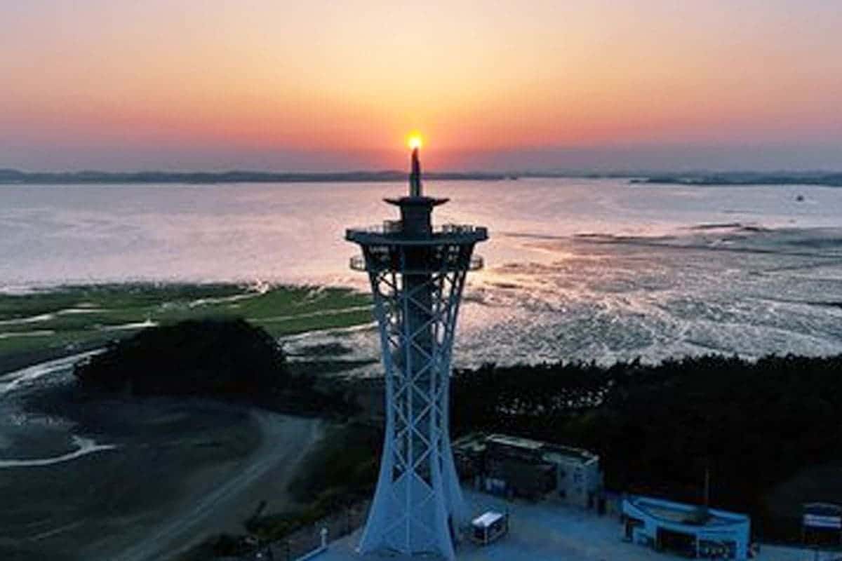 홍성 스카이타워 노을 홍성 스카이타워 노을