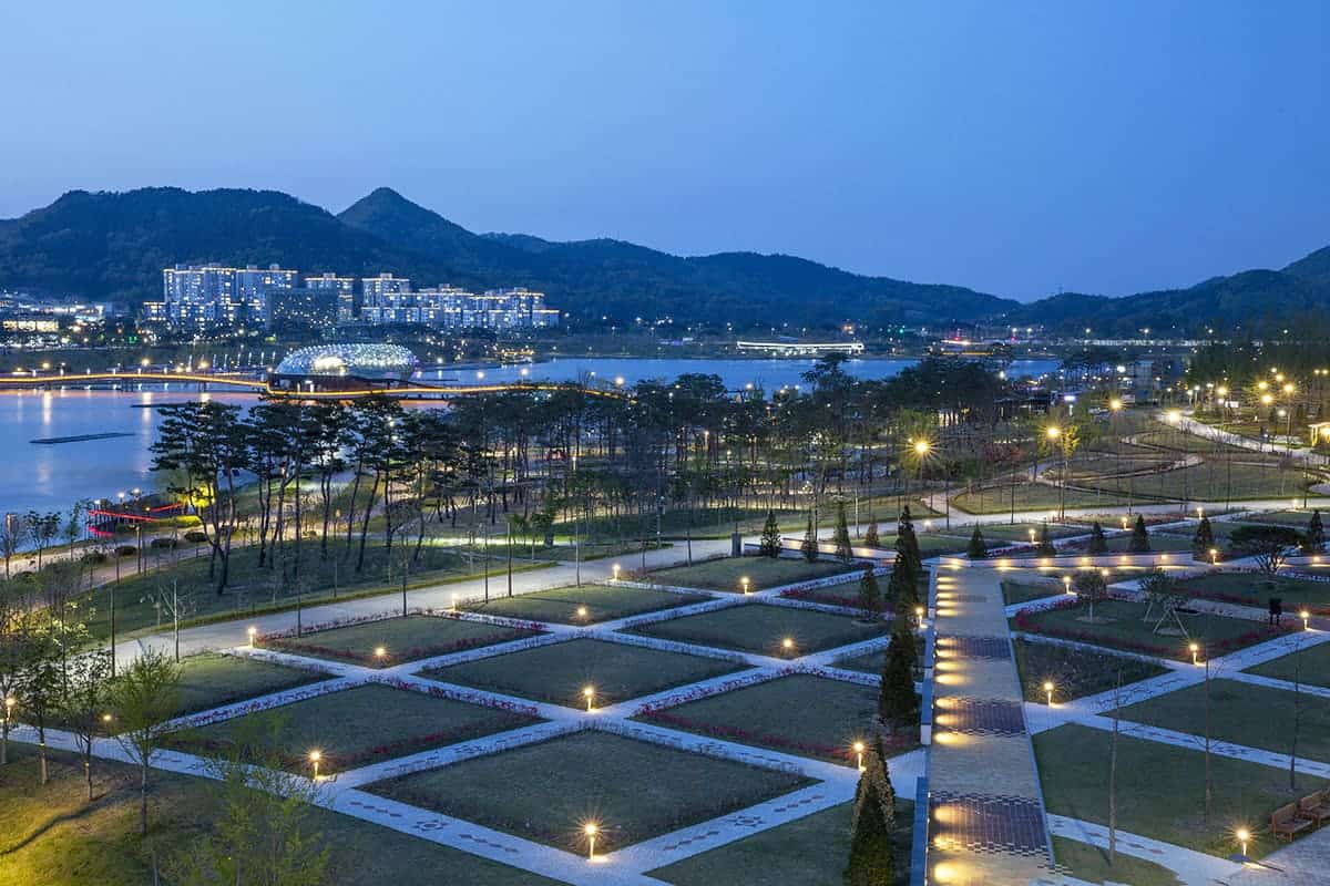 세종호수공원 야경 세종호수공원 야경