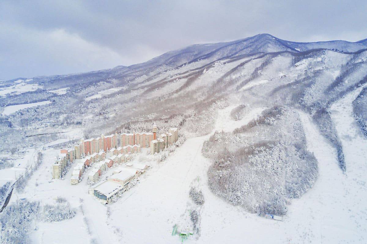 마산봉 눈 내린 후 풍경 마산봉 눈 내린 후 풍경