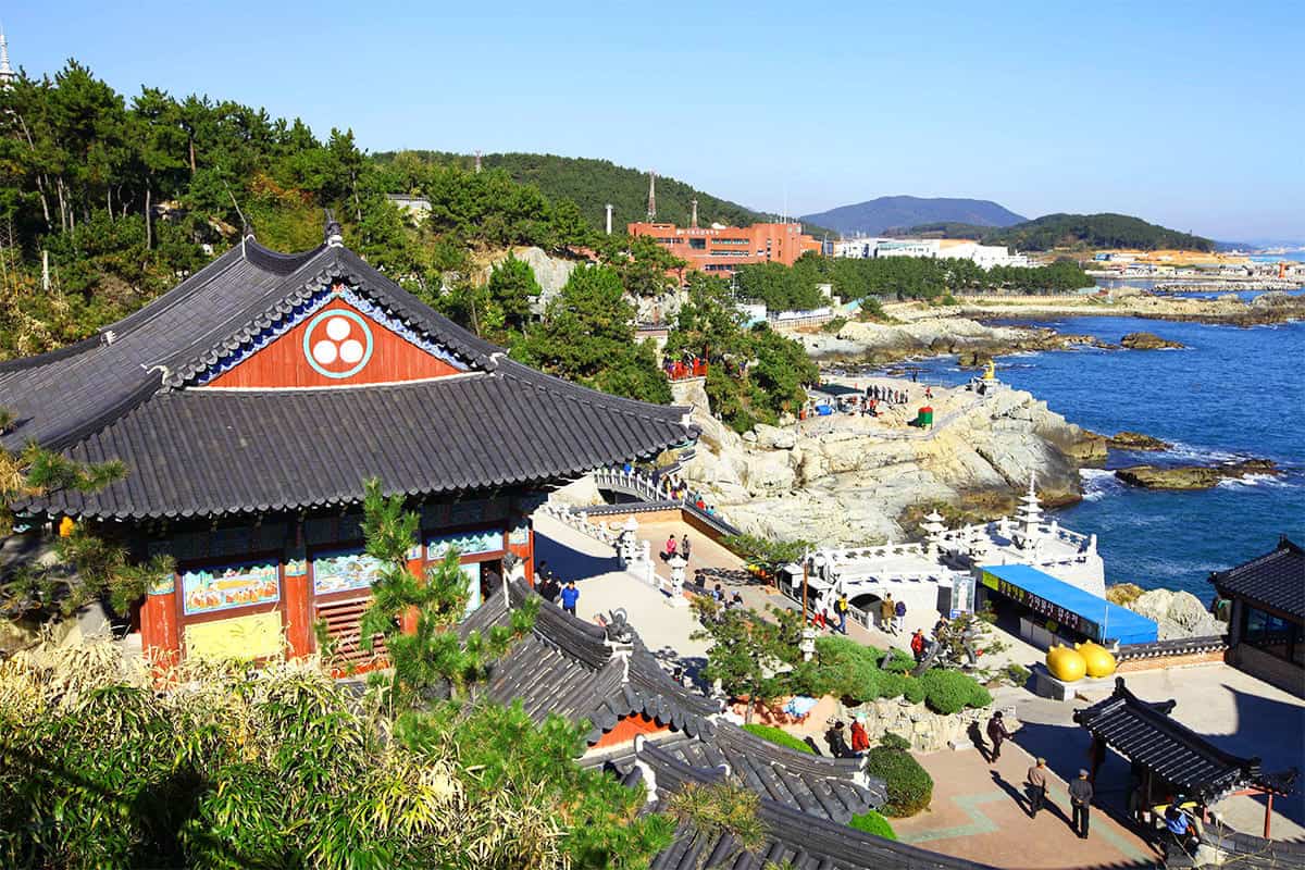 웅장한 부산 해동용궁사 웅장한 부산 해동용궁사