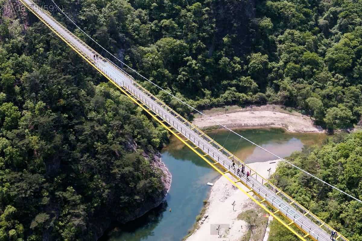 소금산 그랜드밸리 출렁다리 소금산 그랜드밸리 출렁다리