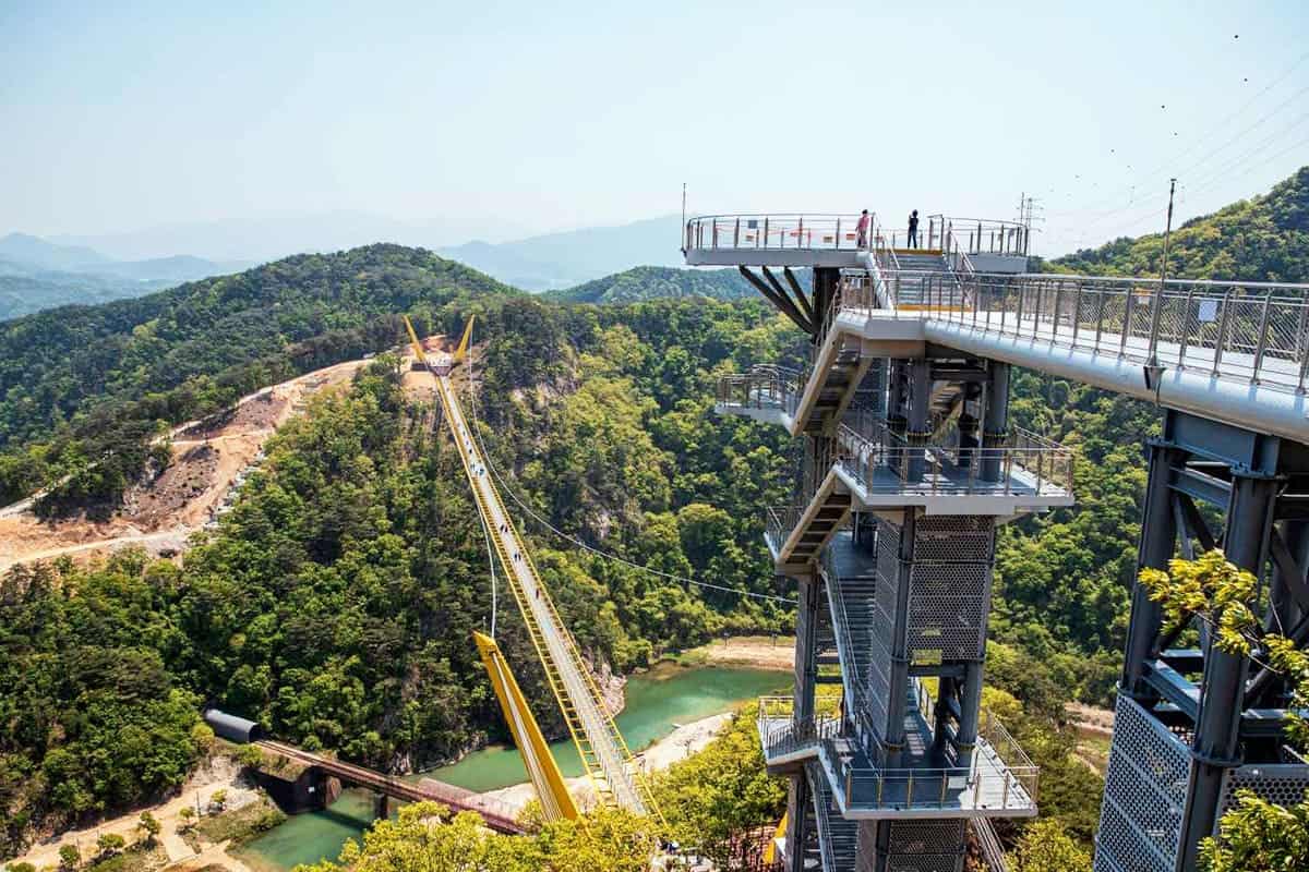 소금산 출렁다리 소금산 출렁다리