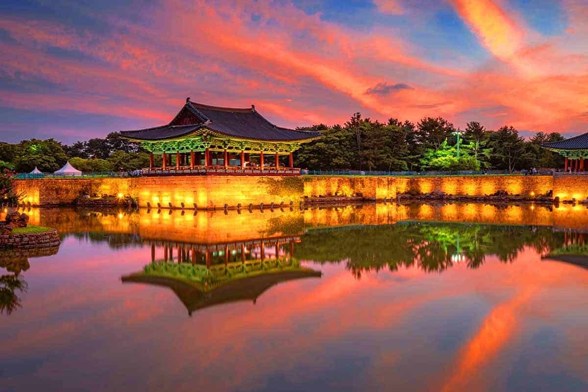 동궁과 월지 야경 동궁과 월지 야경