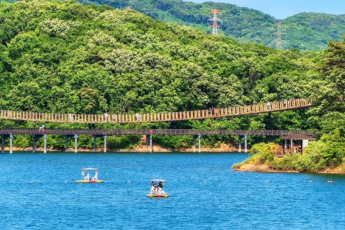 마장호수 전경 마장호수 전경