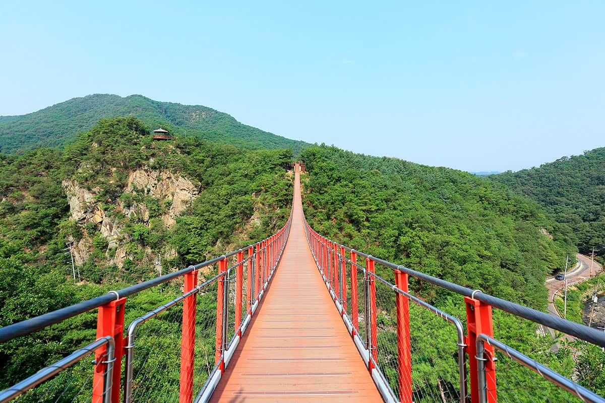 파주 감악산 출렁다리 파주 감악산 출렁다리