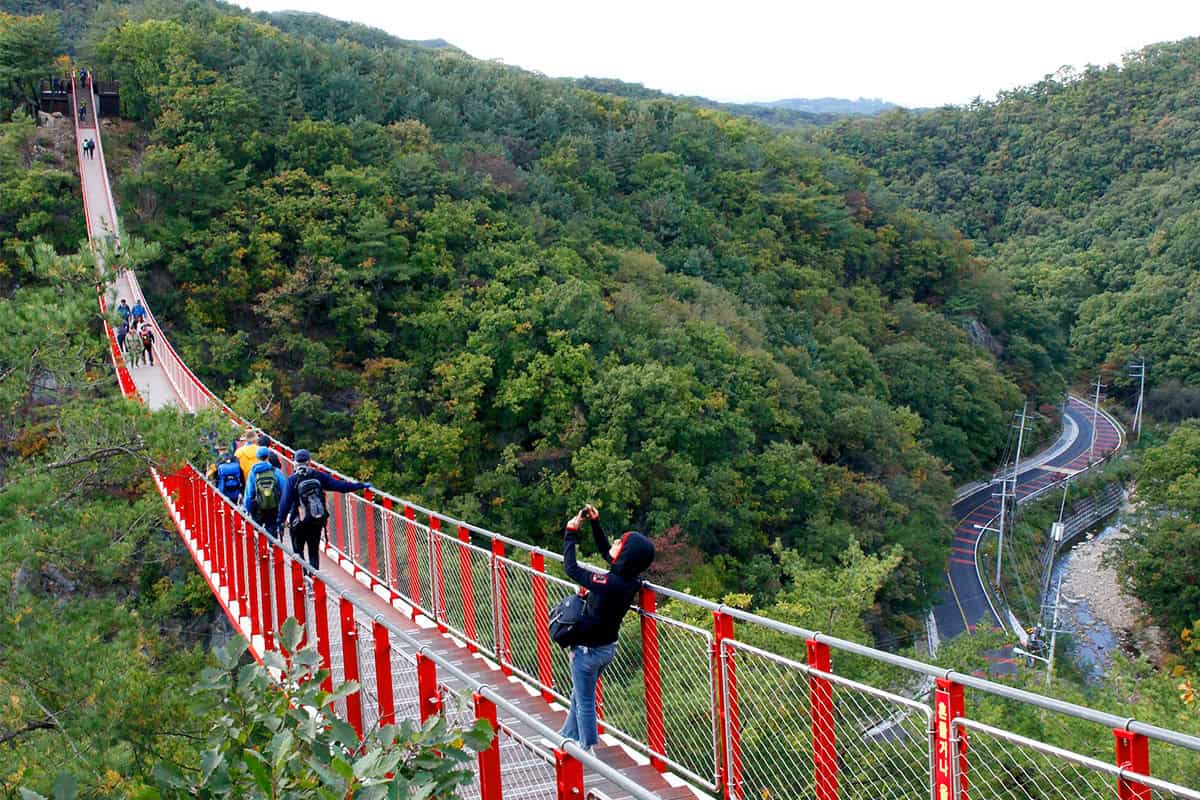 감악산 출렁다리 감악산 출렁다리