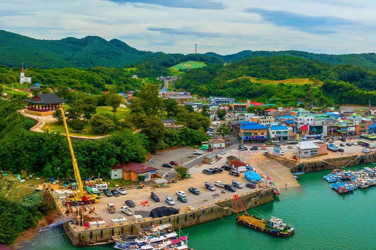 충청수영성 해안 전경 충청수영성 해안 전경