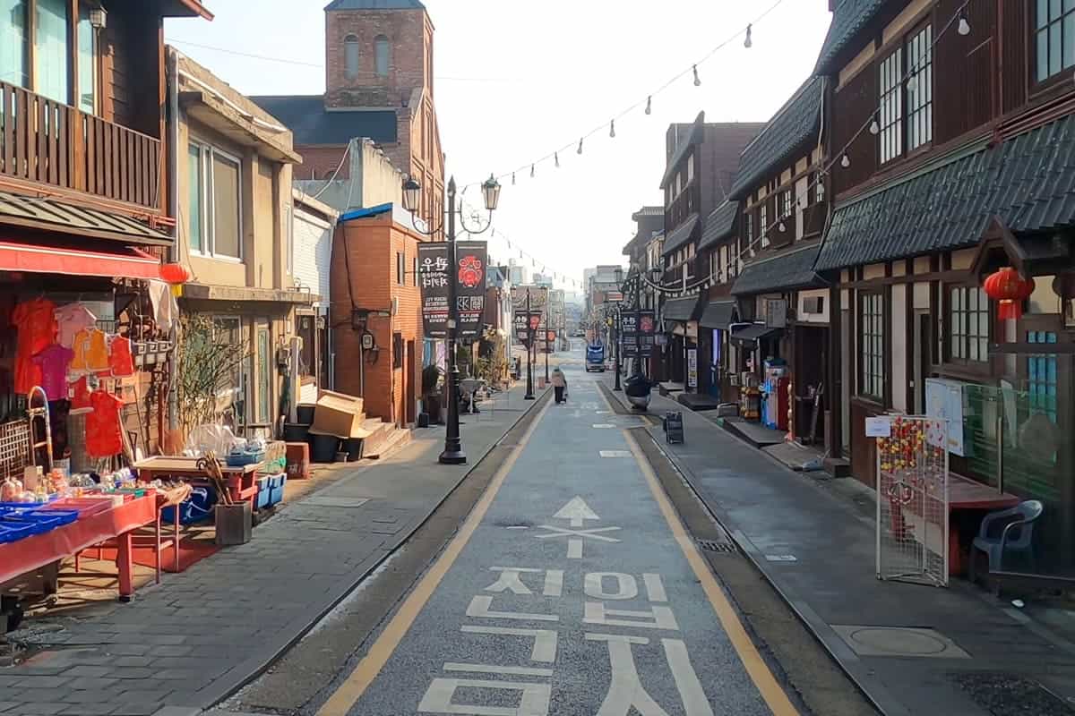 인천 개항장 일본풍 거리 인천 개항장 일본풍 거리