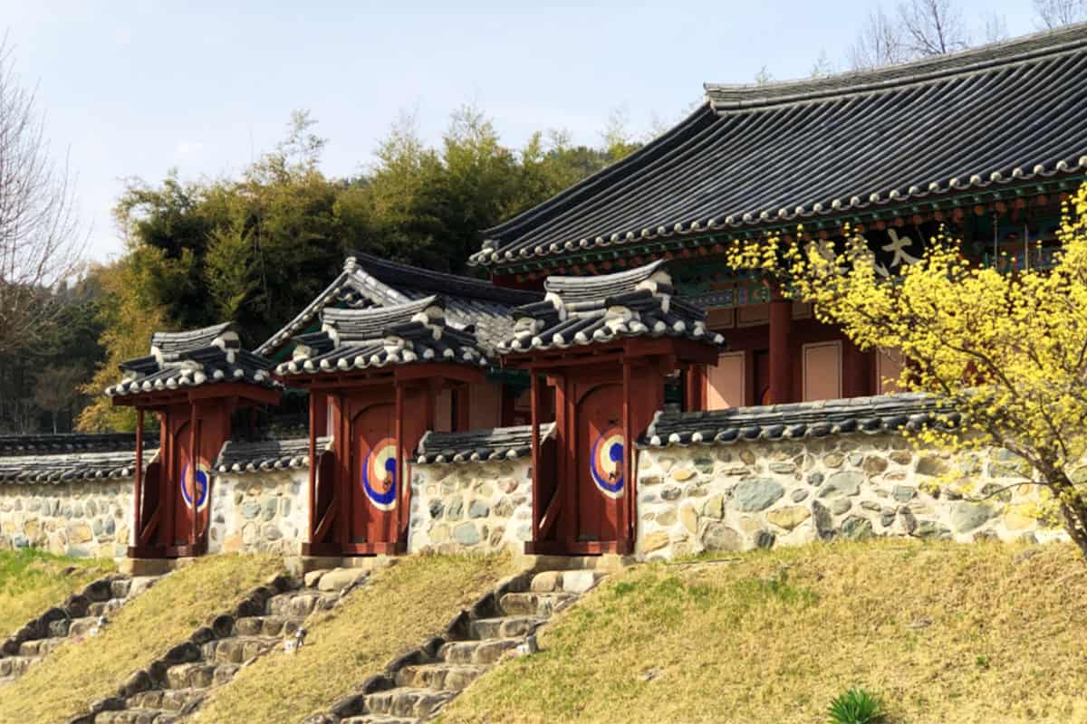 옥천향교 모습 옥천향교 모습