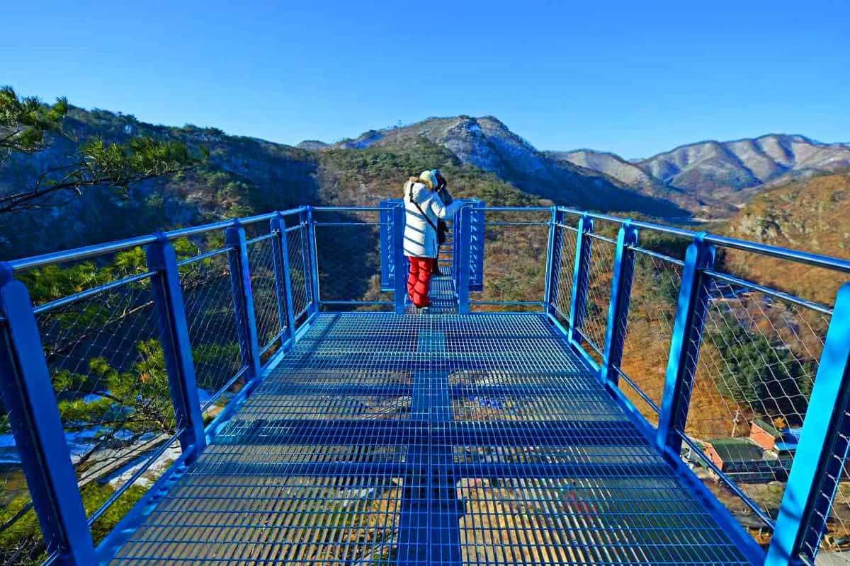 소금산 출렁다리 자연뷰 소금산 출렁다리 자연뷰