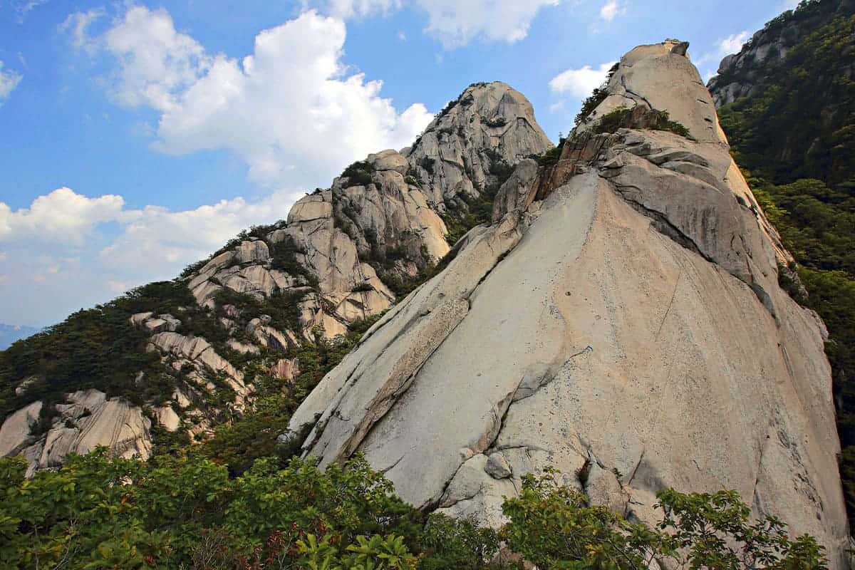대표 암릉 코스 숨은벽능선 대표 암릉 코스 숨은벽능선