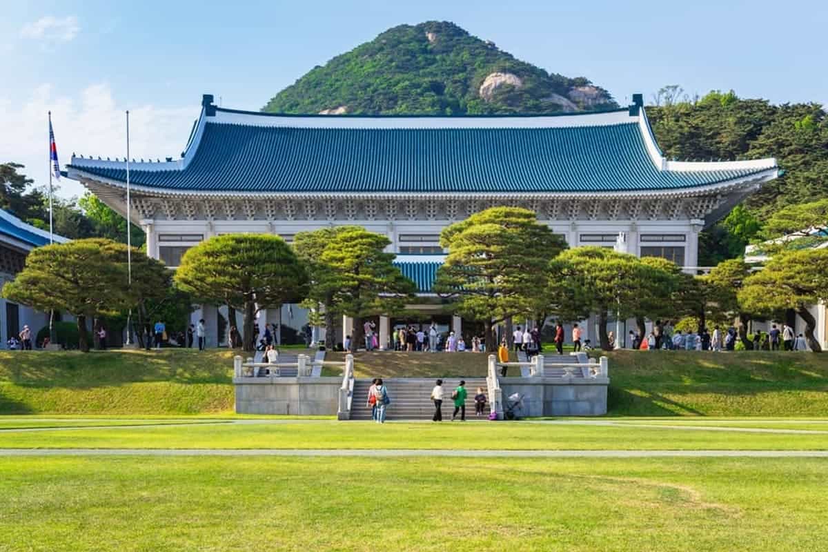 청와대 본관 청와대 본관