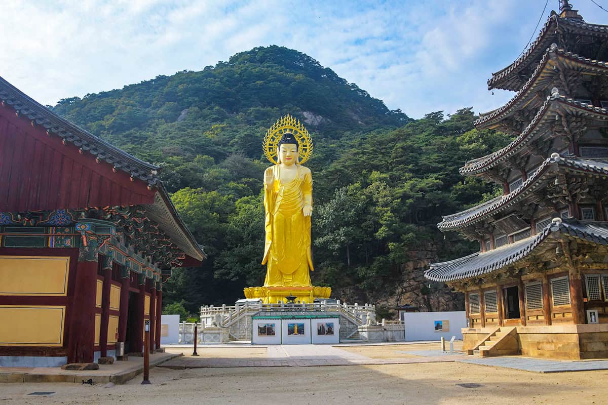보은 법주사 풍경