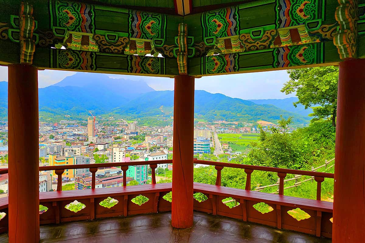 봉명산 전경 봉명산 전경