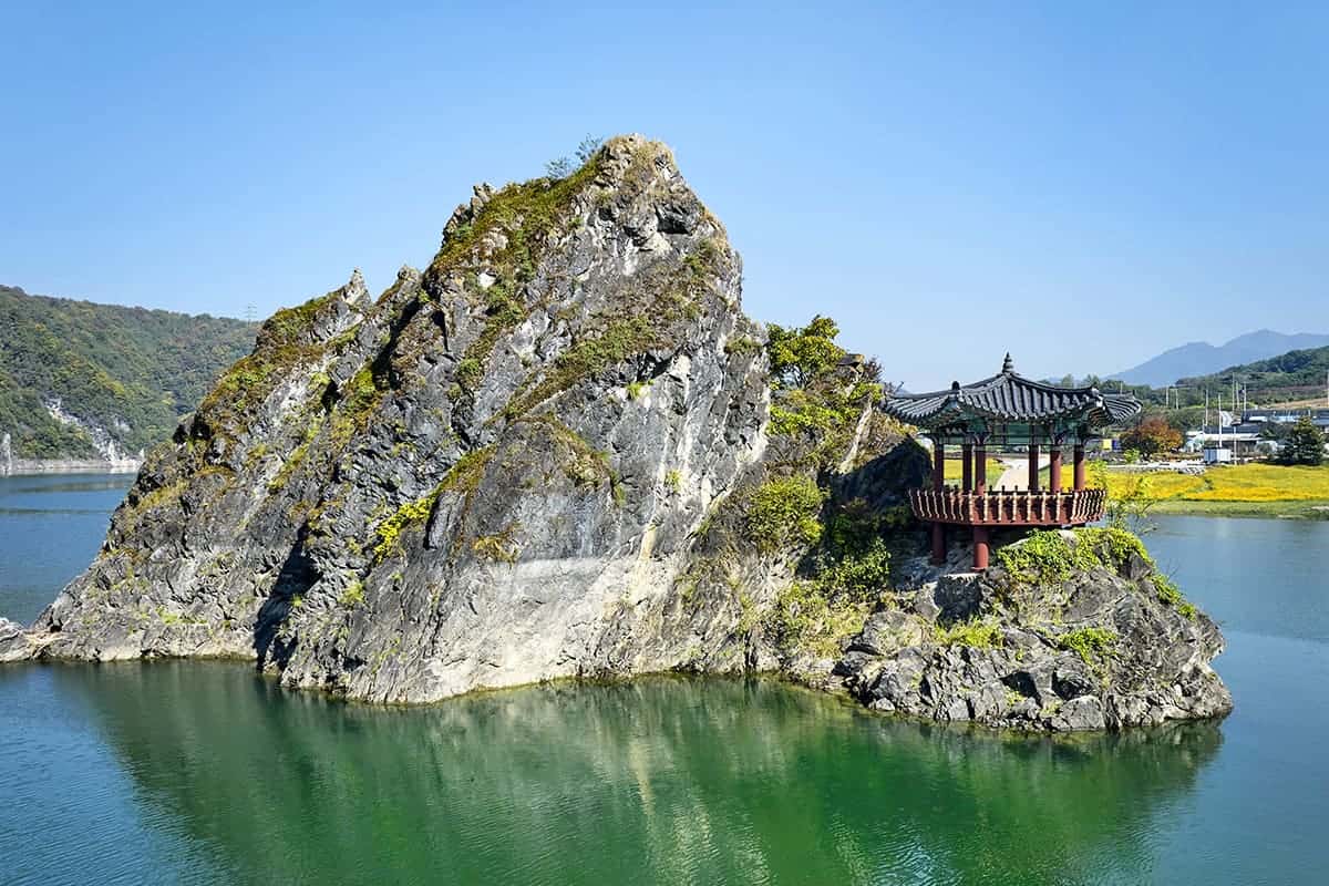 단양 도담삼봉 풍경 단양 도담삼봉 풍경