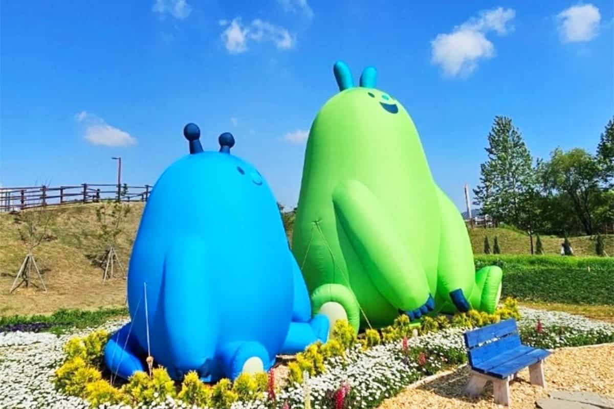 인천 드림파크 벚꽃축제 모습 인천 드림파크 벚꽃축제 모습