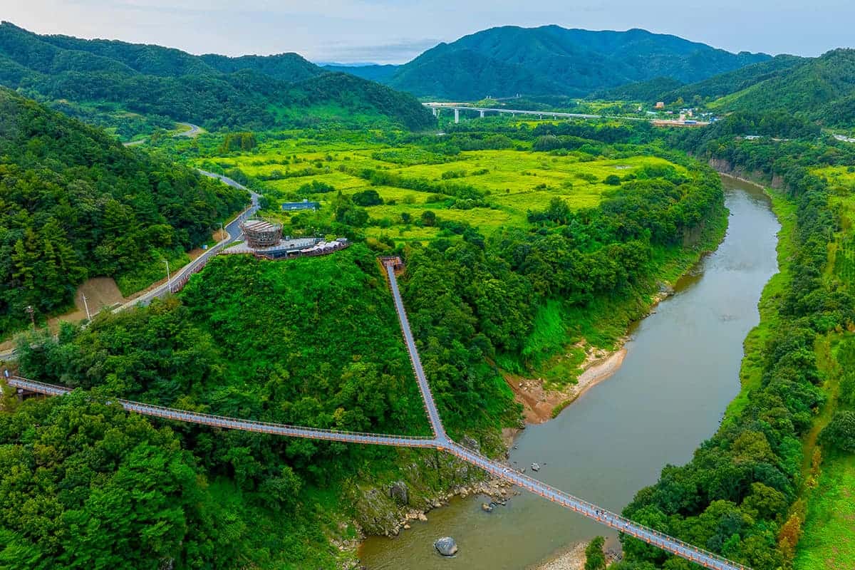 한탄강 출렁다리