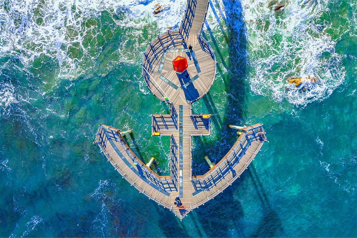 포항 이가리 닻 전망대