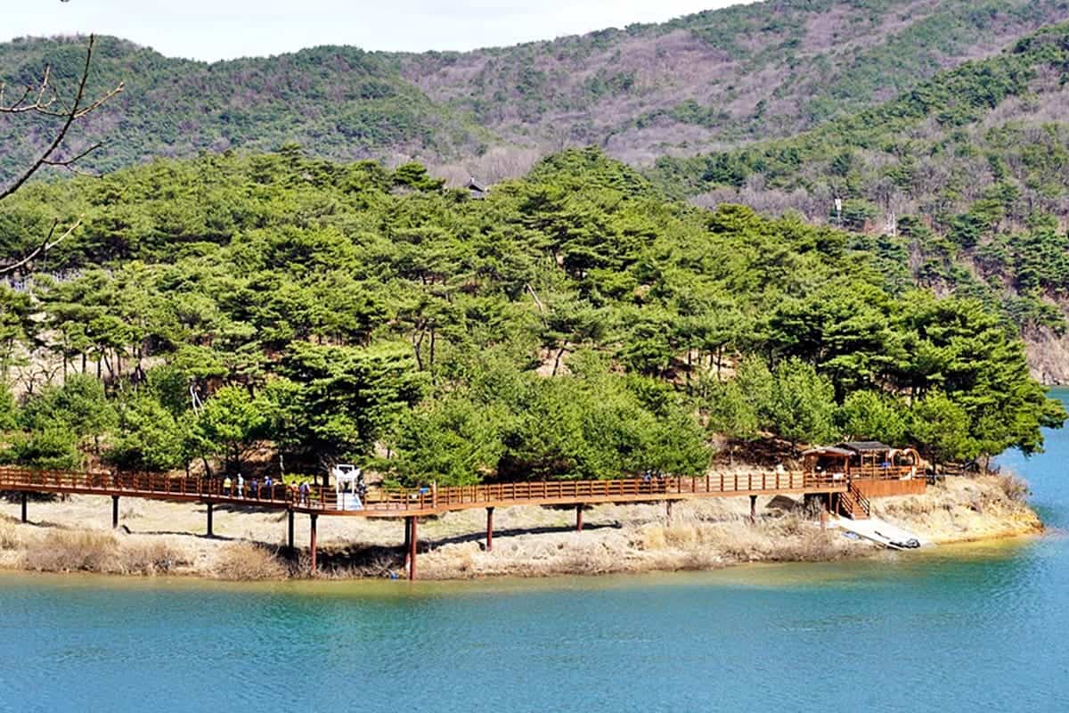 괴산 산막이옛길 산책로 괴산 산막이옛길 산책로