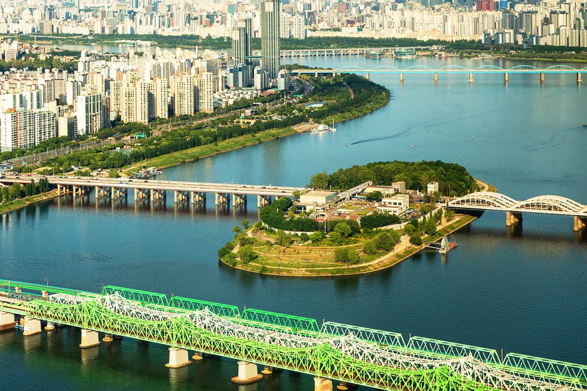 서울 노들섬 전경 서울 노들섬 전경