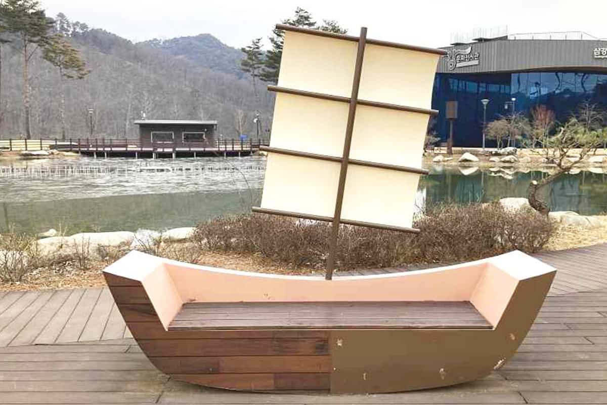 예천 삼강문화단지 나룻배 예천 삼강문화단지 나룻배