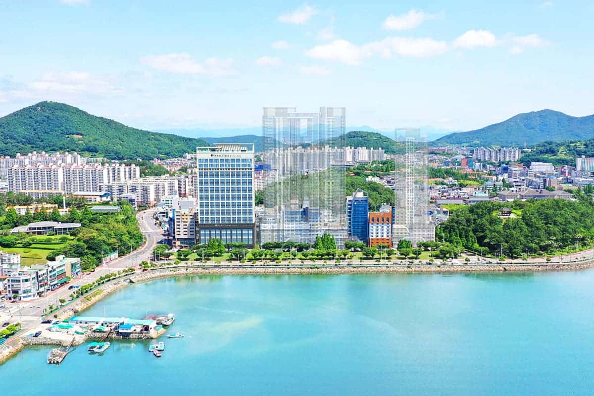 여수 학동 힐튼호텔 조감도·투시도