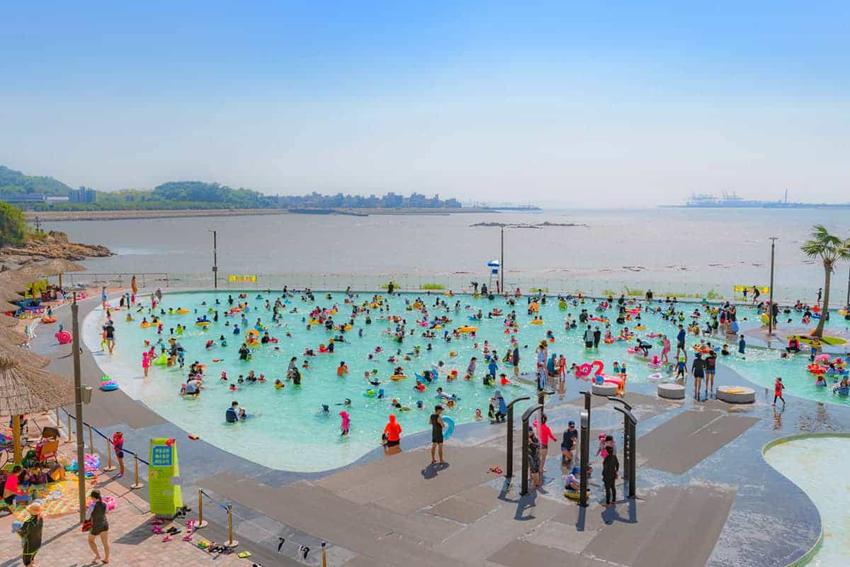 배곧 한울공원 해수체험장 배곧 한울공원 해수체험장
