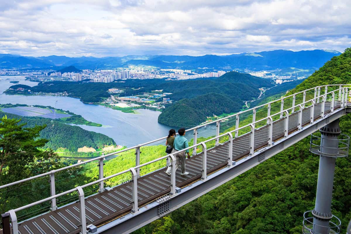춘천 삼악산 호수 케이블카 춘천 삼악산 호수 케이블카