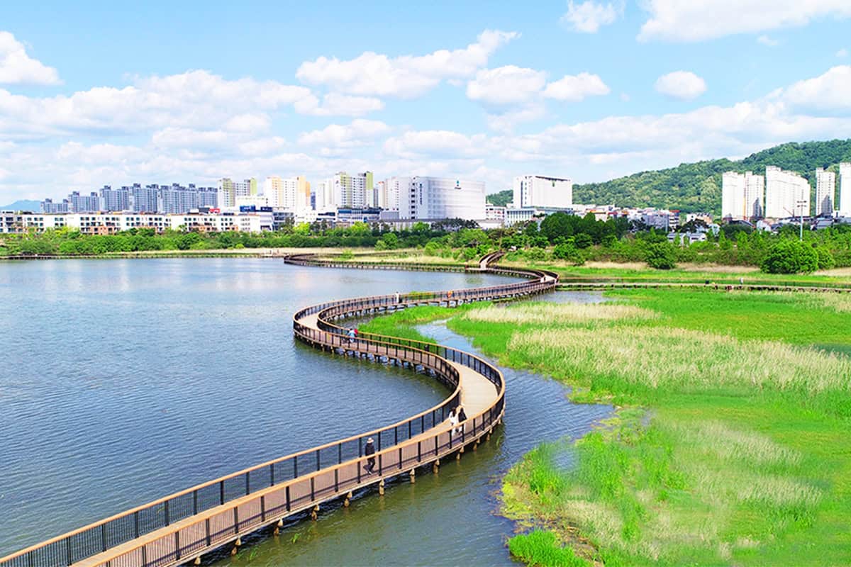 기지제 수변공원 기지제 수변공원